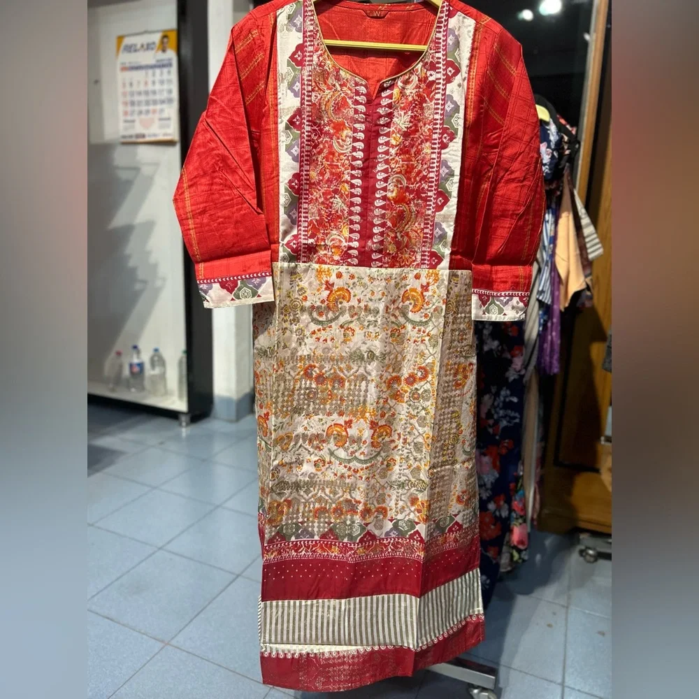 W kurti red orange - Picture 7 of 7